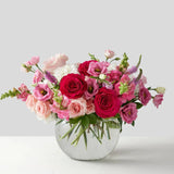 NYC Same Day Flower Delivery Pink Color Fresh Flowers Vase Arrangement 