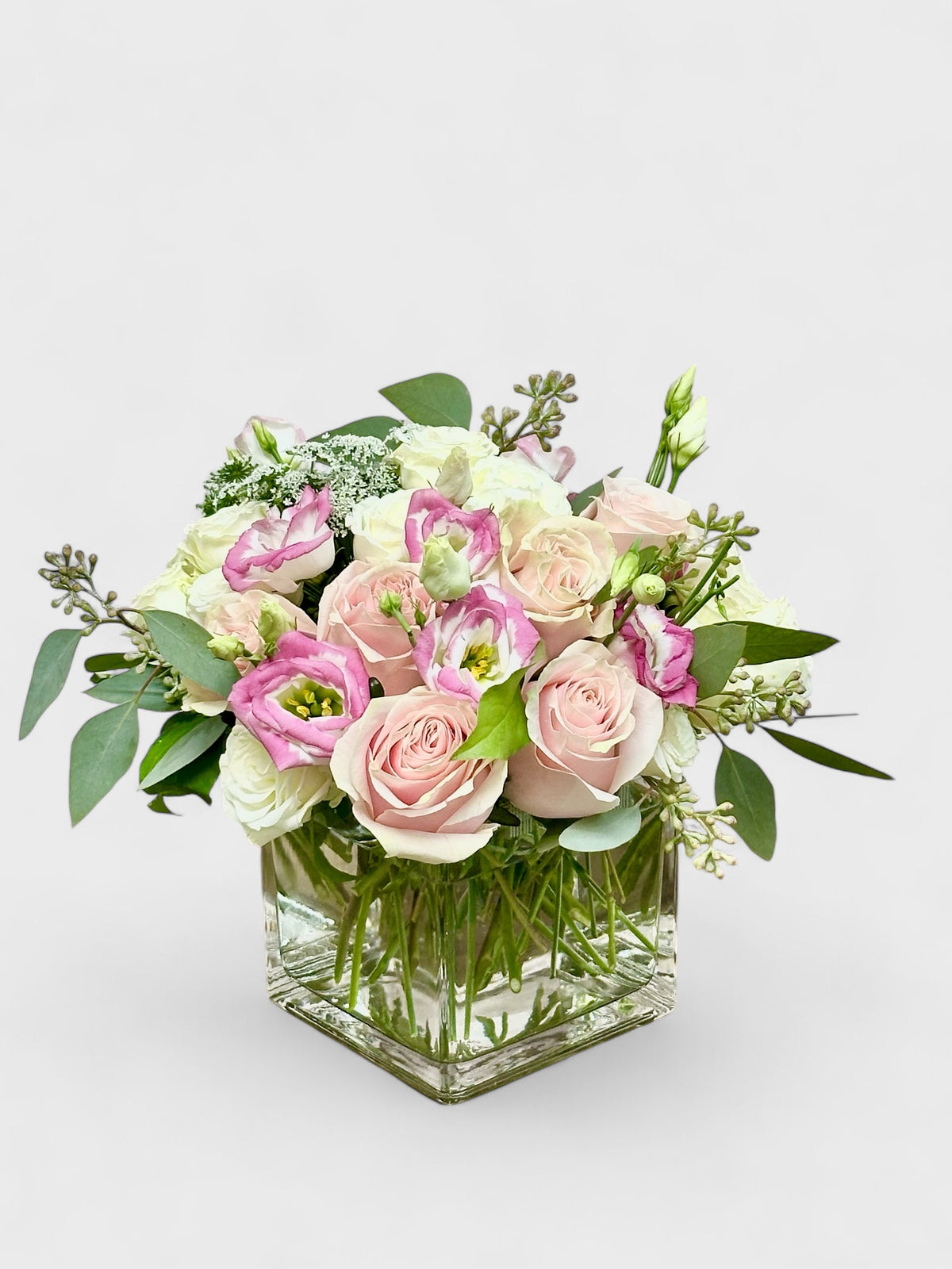 Pastel Charm Vase Arrangement