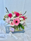 Pink Bloom Elegance Vase