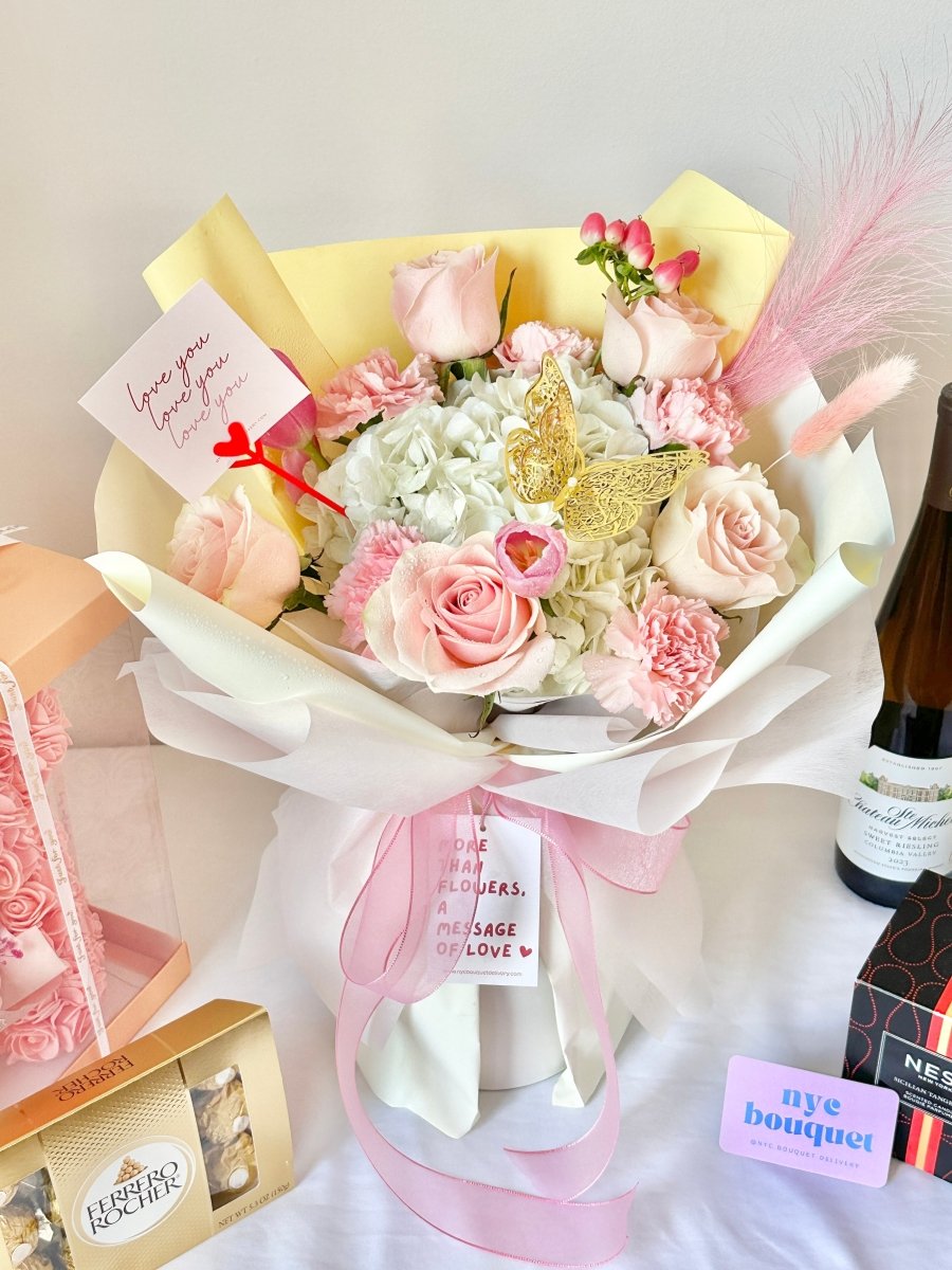 Blush Harmony Bouquet – Mother's Day Special Edition 2025 - NYC Bouquet Delivery