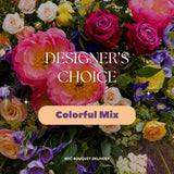 Designer's Choice - Colorful Mix (Vase or Bouquet) - NYC Bouquet Delivery