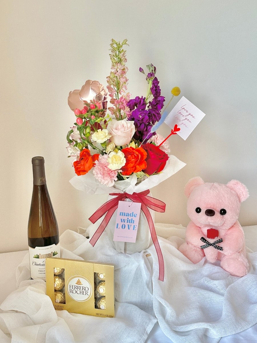 Petite Color Bloom Jar Arrangement - Mother's Day Special Edition 2025 - NYC Bouquet Delivery