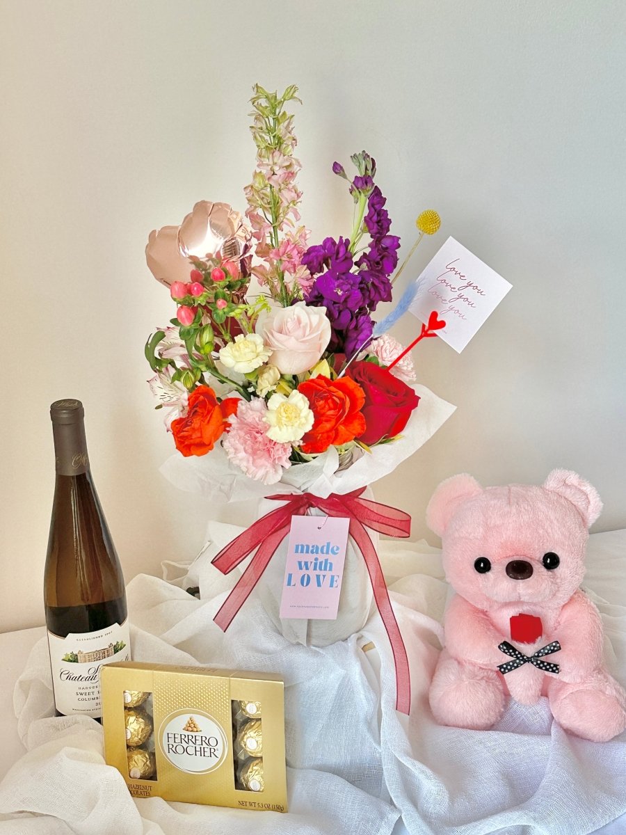 Petite Color Bloom Jar Arrangement - Mother's Day Special Edition 2025 - NYC Bouquet Delivery