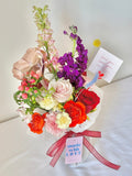 Petite Color Bloom Jar Arrangement - Mother's Day Special Edition 2025 - NYC Bouquet Delivery
