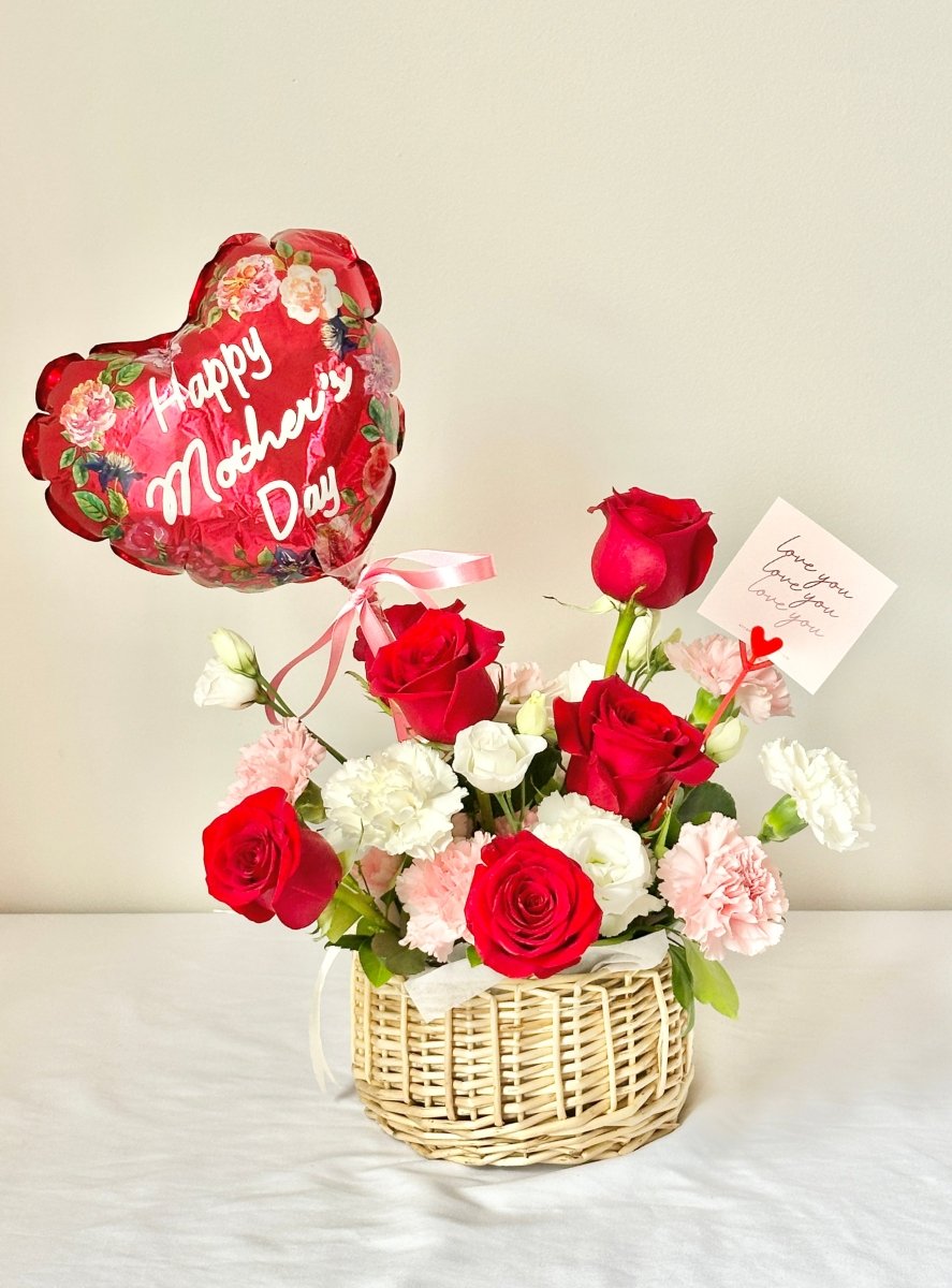 Timeless Love Basket - Mother's Day Special Edition 2025 - NYC Bouquet Delivery