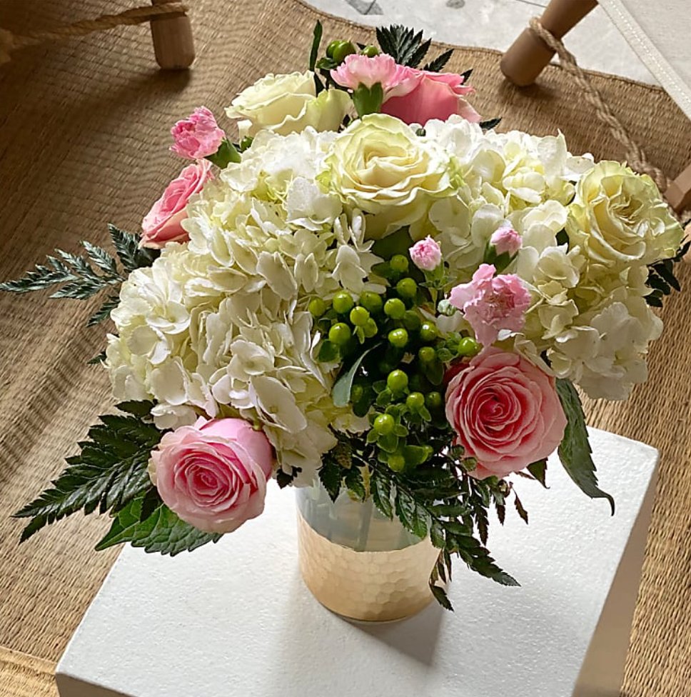 Blissful White Bouquet - NYC Bouquet Delivery